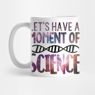 Galaxy Let's Have a Moment of Science DNA Tee Mug